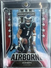 2023 Panini Rookies And Stars Football Laser Prism Airborne Jalen Hurts