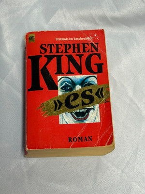 IT Es German Stephen King Paperback Book Roman NICE Readers Copy