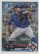 2017 Bowman Draft Chrome Sky Blue Refractor 380/399 Alex Lange #BDC-32 4al