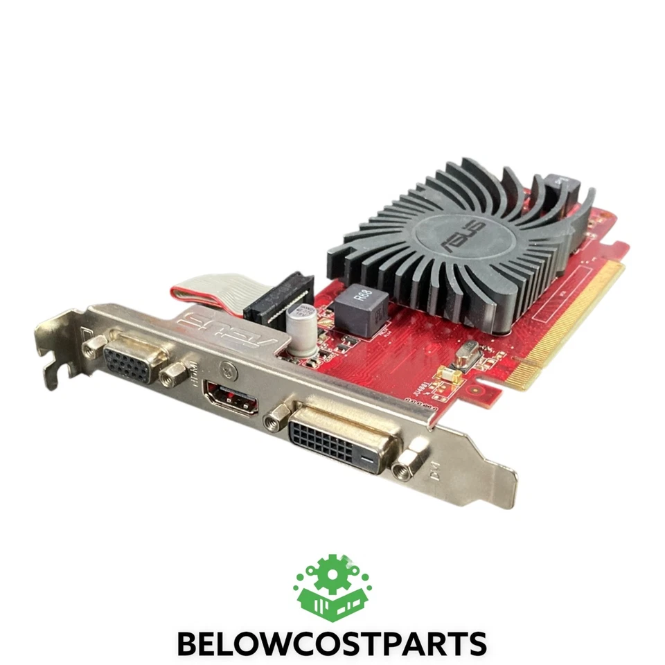 ASUS Radeon EAH6450 SILENT/DI/1GD3 1GB DDR3 PCIe x16 Graphics Card – Tested - Image 2 of 4
