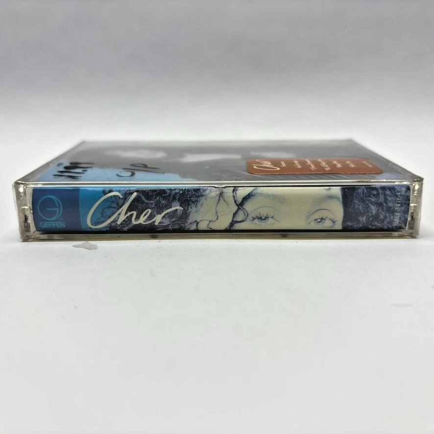 Cher - Cher - 1987 Cassette - Mint, SEALED w/Hype Sticker - Geffen - Image 2 of 3