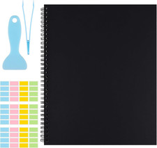 Large Reusable Sticker Book Collecting Album, 8.5x11 Inch Sticker Storage Collec
