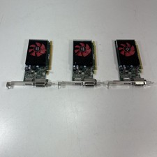 Lot of 3 AMD Radeon R5 340X 2GB Graphics Video card 109-C87051-00 High Profile