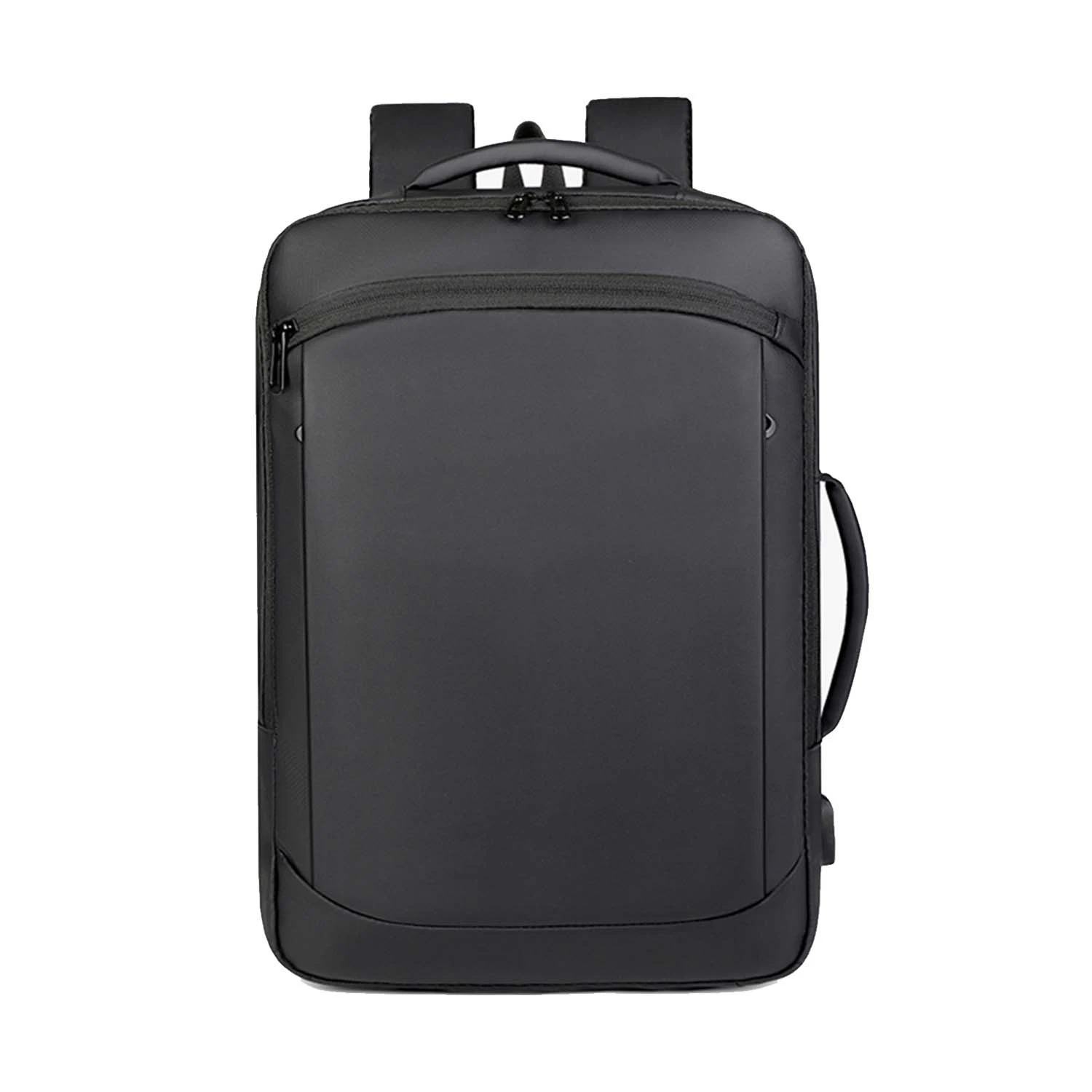 Black Expandable Backpack USB Port Nylon Travel Rucksack Fits 15.6" Laptop Bag
Opens in a new window