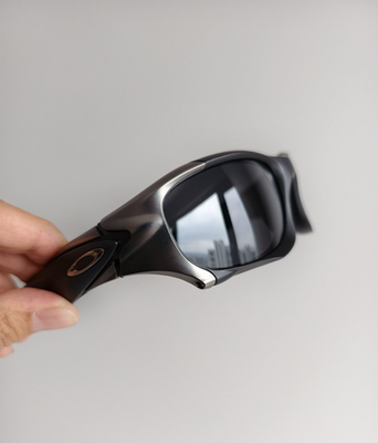 Vintage Y2K Oakley Pit Boss 2 Sunglasses OO9137 Gorpcore Black