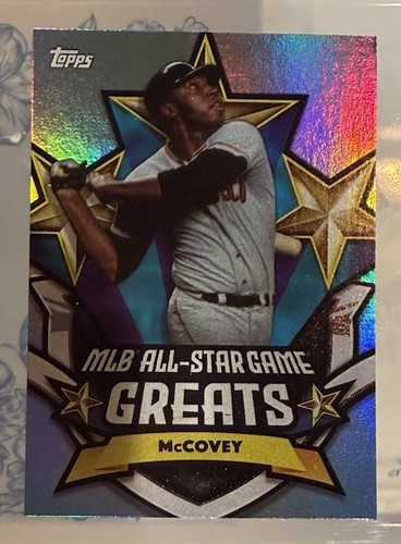 2025 Topps MLB All-Star Game GREATS Willie McCovey Foil SP GIANTS
