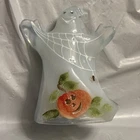 RARE Fenton Ghost 2005 Glass Halloween Figurine HandPainted SIGNED Box20-32