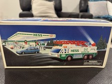 Hess 1996 Emergency Truck & Ladder – Original Box –Lights & Sounds – Holiday Toy