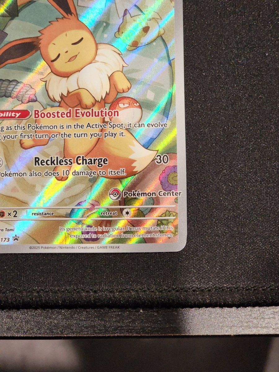 Pokemon Center Eevee #173 Stamped Promo Prismatic Evolutions Near Mint! |  eBay