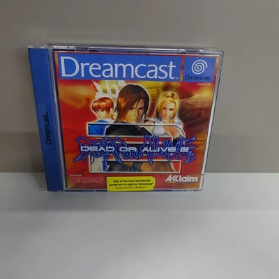 Dead Or Alive 2 Sega Dreamcast *PERFECT DISC* (Damaged case, see pics) - Image 1 of 4