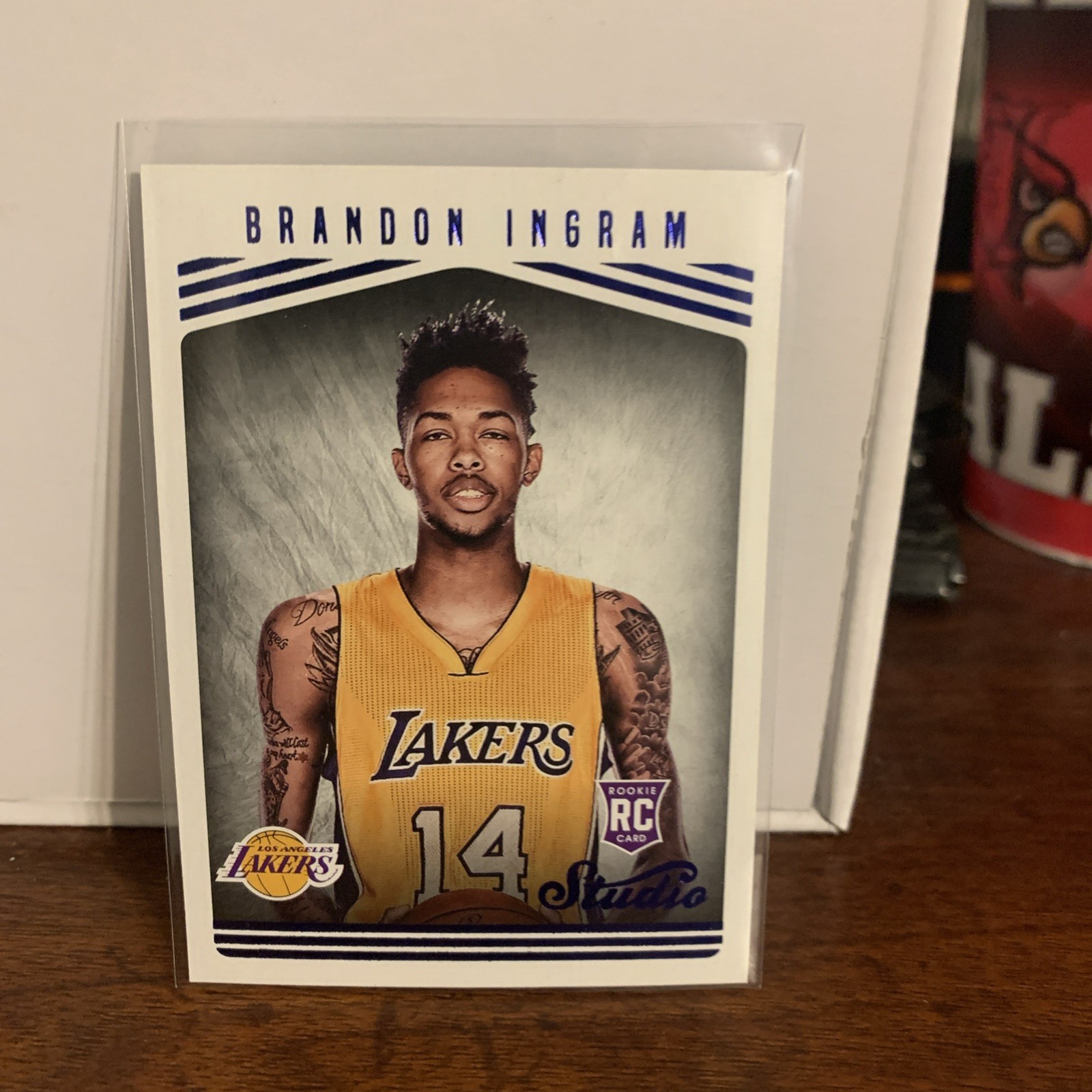 2016-17 Panini Studio Brandon Ingram RC Lakers #176