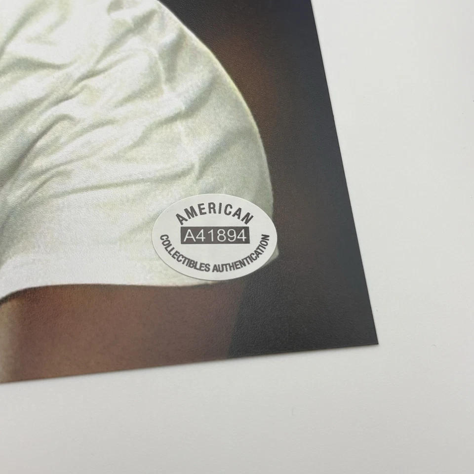 Foto firmada autografiada por Anna Kournikova 8x10 certificado de autenticidad estrella del tenis Foto 3 de 4