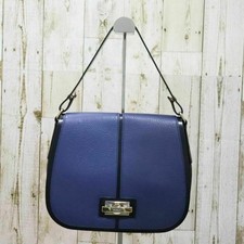 Authentic Furla Handbag Shoulder Bag Small Logo Leather
