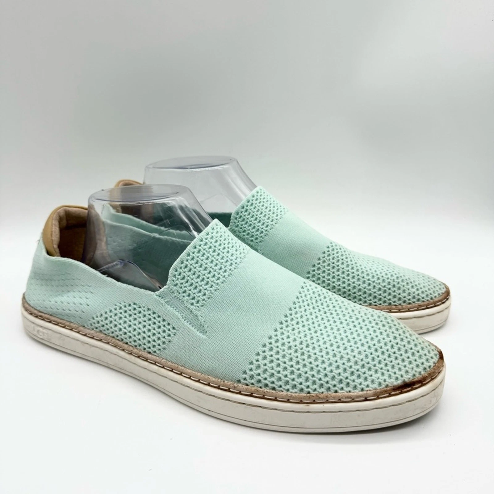 Sneakers basse UGG donna Sammy in maglia slip on elasticizzate casual come nuove taglia 11