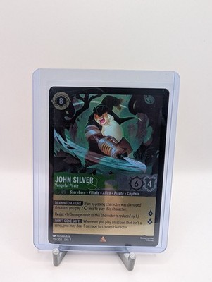 John SIlver - Vengeful Pirate (Rare) 109/204 Archazia's Island Foil 