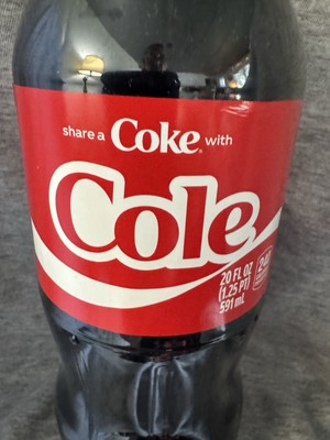 Share a Coke with Cole 2025 Coca~Cola Bottle 20oz 1000 s of Names Combine Ship