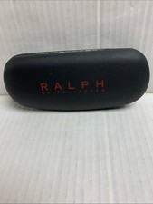 Ralph Lauren Black Hard Shell Eyeglass Case Unisex