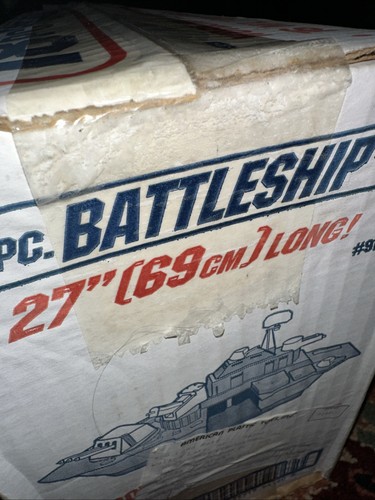 VINTAGE 18 PC BATTLESHIP SET AMERICAN PLASTIC TOY INC. NEW SEALED #91120 RARE - Picture 10 of 10