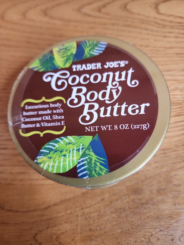 Trader Joe's Coconut Body Butter 8 Oz. Luxurious body butter w/Shea Butter