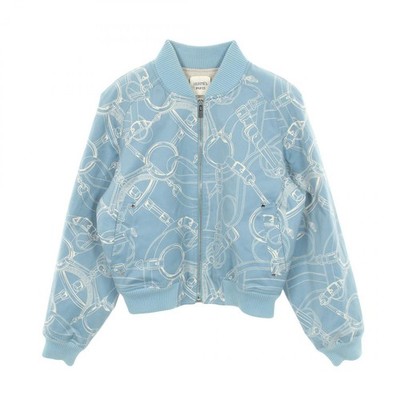 HERMES Eperon d'Or Finesse Blouson Jacket 4H0177DK cotton HERMES Eperon d'Or Finesse Blouson Jacket 4H0177DK cotton