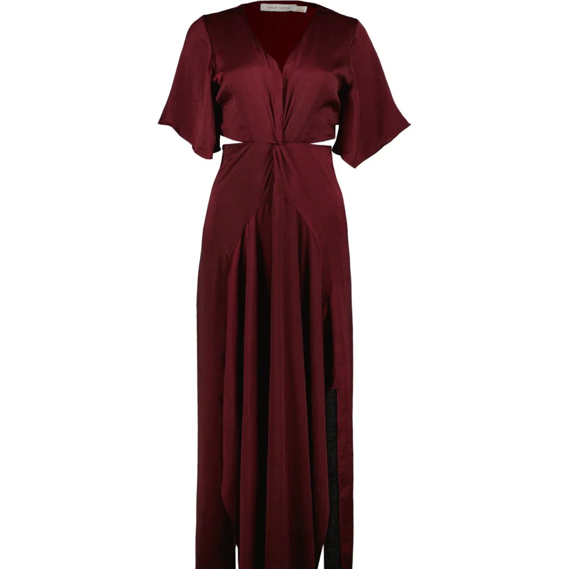 Bishop + Young Harper Cutout Maxi Dress Crimson Women's Size S | eBay