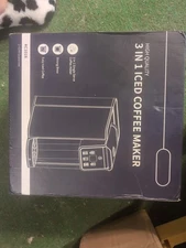 3-Quart Iced Coffee and Tea Maker with Filter Basket, Flavor Enhancer, Adjustabl