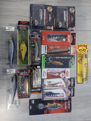 Raubfisch Kunstköder 100 Packungen (Zeck Fishing, Westin, Fox Rage , LMAB etc)