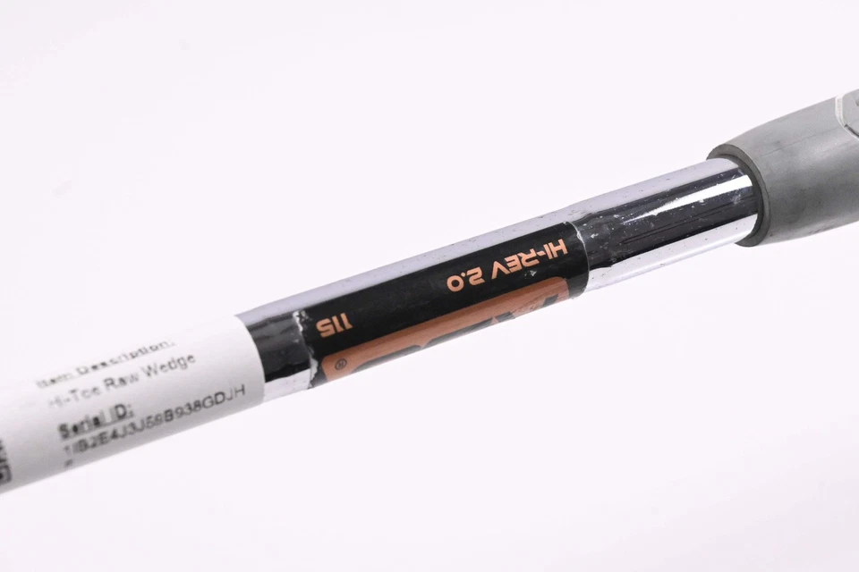 Taylormade Hi-Toe Raw Gap Wedge / 50 Degree / Wedge Flex KBS Hi-Rev 2.0 115 - Image 4 of 4