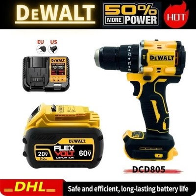 DEWALT DCD805 20V MAX Brushless Drill Driver 1/2in Cordless Bare Tool