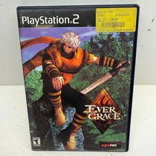 Evergrace PlayStation 2 PS2 Complete in Box CIB w/ Registration Card - UNTESTED