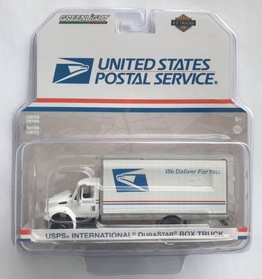 USPS International DuraStar Box Truck US MAIL ** Greenlight HD Trucks 1:64 OVP
