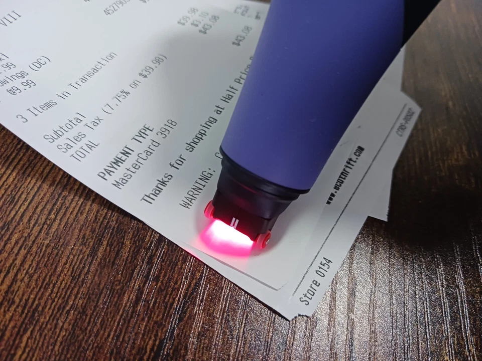 WizCom InfoScan 3 Lite Handheld Text Scanner – Tested & 100% Working ●Tech - Image 4 of 4