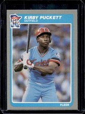 1985 Fleer Kirby Puckett Rookie RC #286 Twins