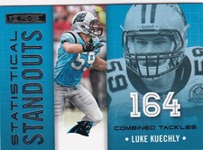 LUKE KUECHLY 2013 Panini Rookies & Stars Statistical Standouts #18 Panthers