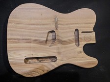 TL Guitar Body, MADE IN USA - BLACK WALNUT - #1-409 TL Guitar Body, MADE IN USA - BLACK WALNUT - #1-409