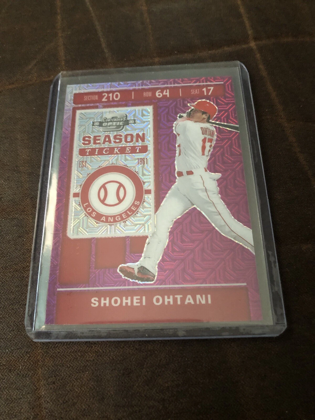 Shohei Ohtani trading card