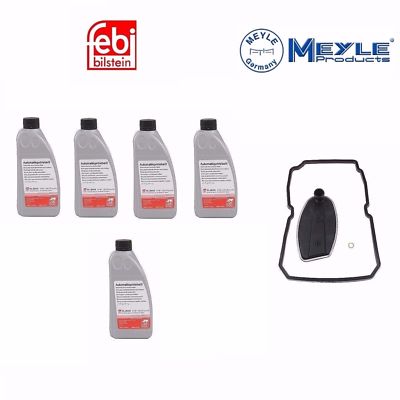5 Liter ATF Automatic Tran Fluid & Filter kit For Dodge Freightliner MB ...