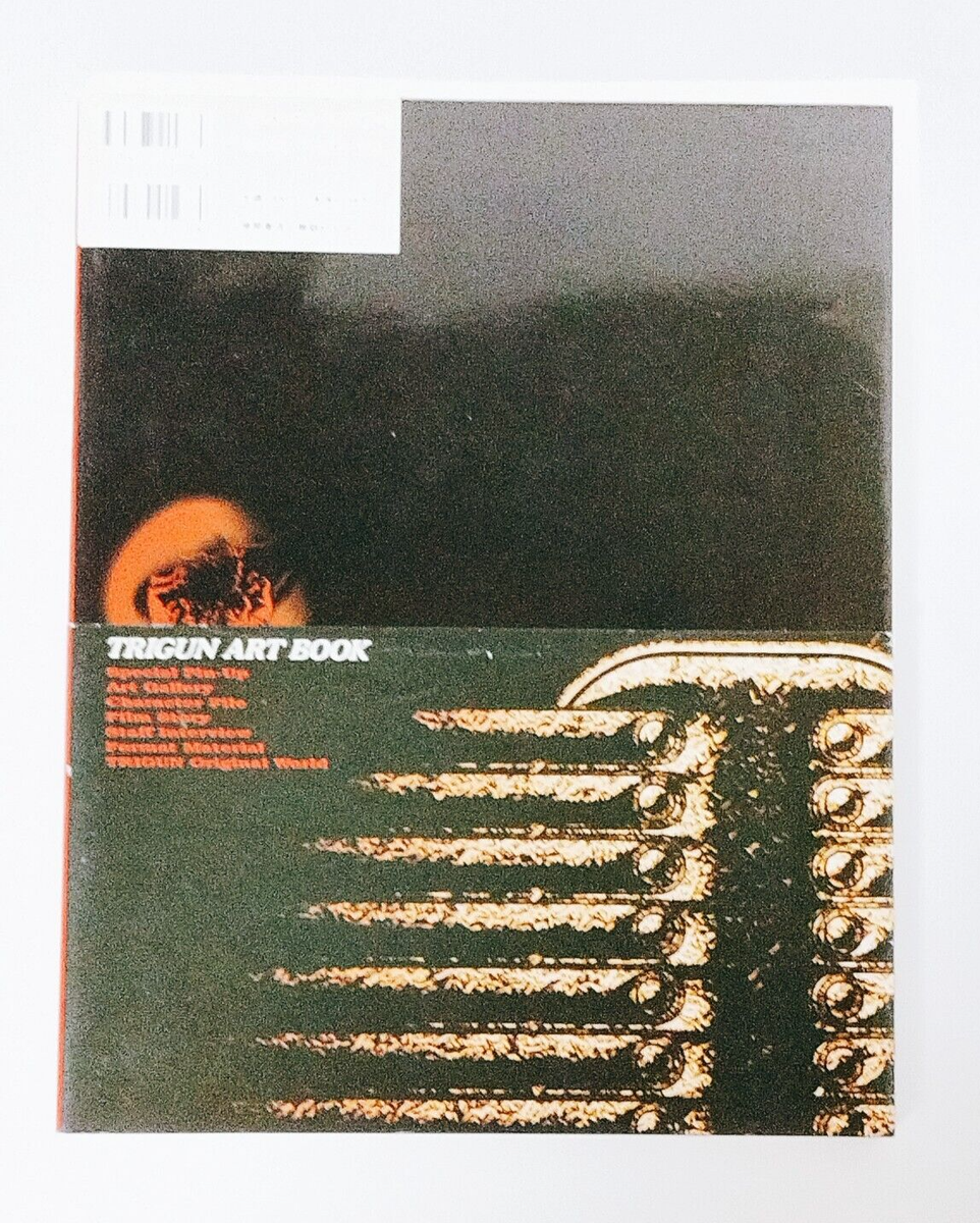 Trigun Art Book Yasuhiro Nightow Official First Press 1999 w