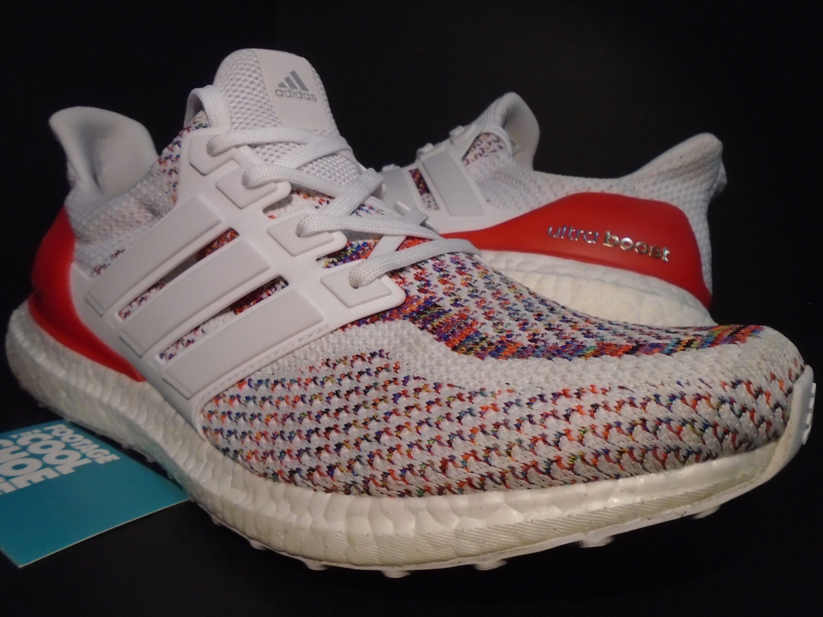 2018 ADIDAS ULTRA BOOST M 2.0 MULTI-COLOR WHITE RED NMD R1 BB3911 13