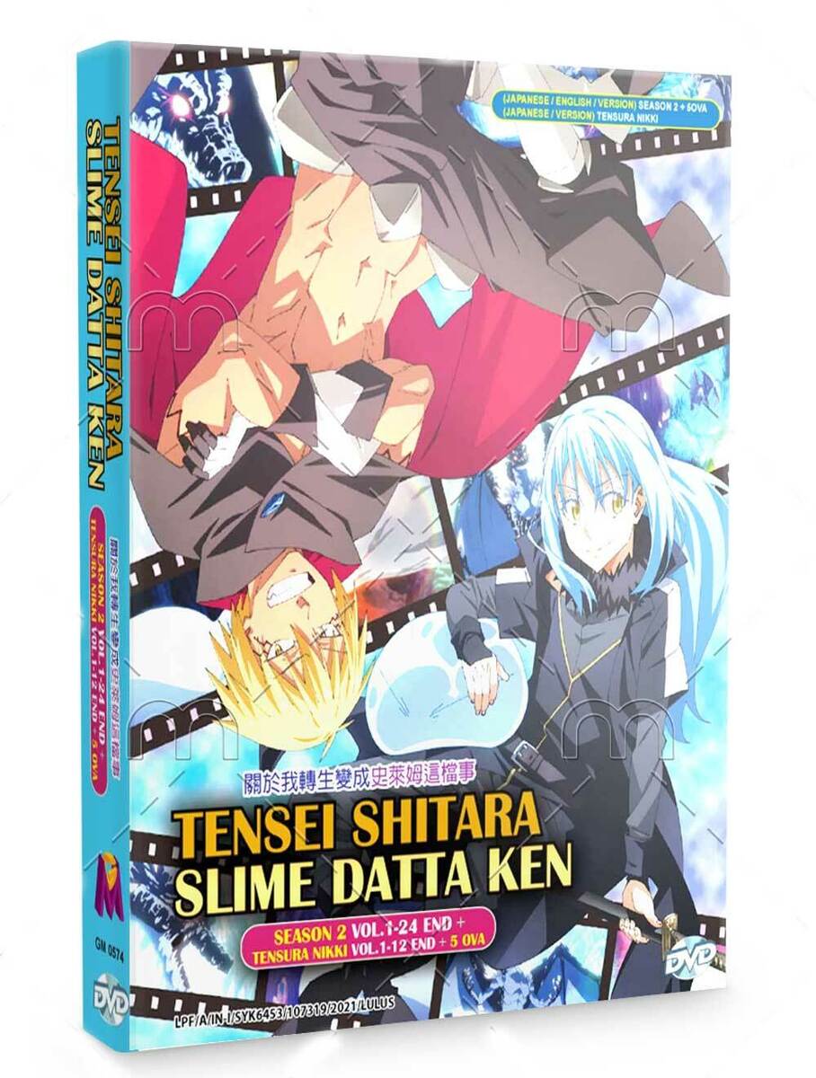 DVD ENGLISH DUBBED Tensei Shitara Slime Datta Ken SEASON 2 +Slime