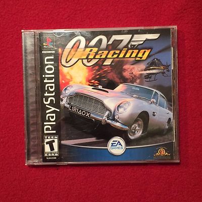 Sony PlayStation PS1 Video Game James Bond 007 Racing Rated T | eBay