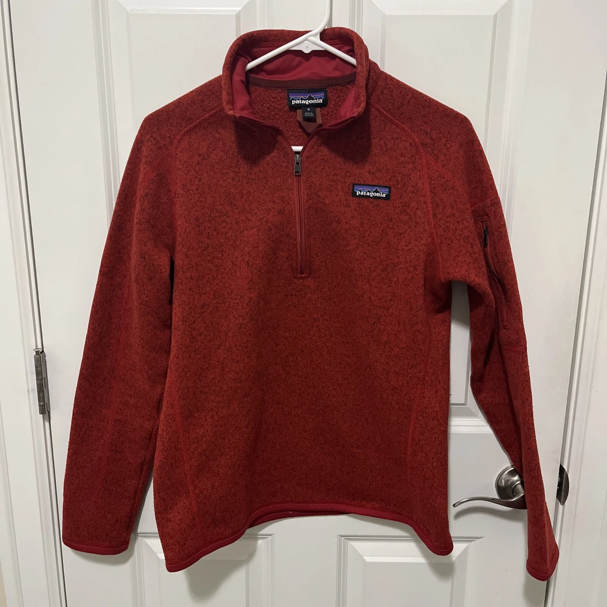 Patagonia better 2025 sweater tomato