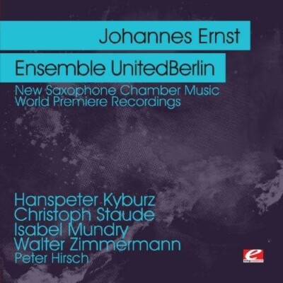 Johannes Ernst - New Saxophone Chamber Music [New CD] Alliance MOD
