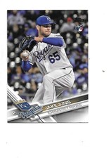 Jake Junis 2017 Topps Update Series Baseball Card #US56 Royals