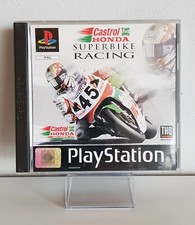 Thumbnail of ebay&reg; auction 392239070500 | PlayStation 1  PSX  PS1  Castrol Honda Superbike Racing OVP A4183