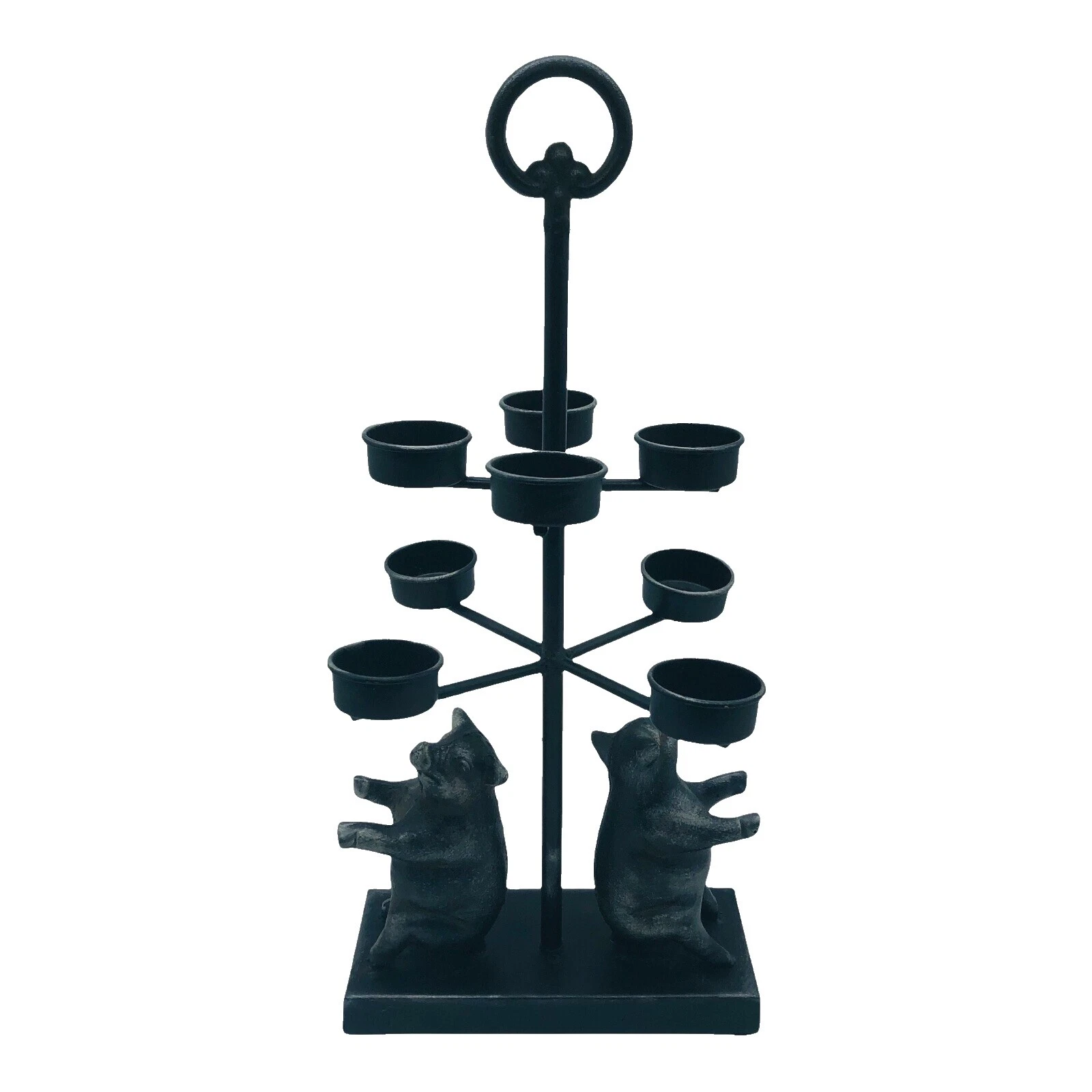Black Country Candelabros de hierro y accesorios