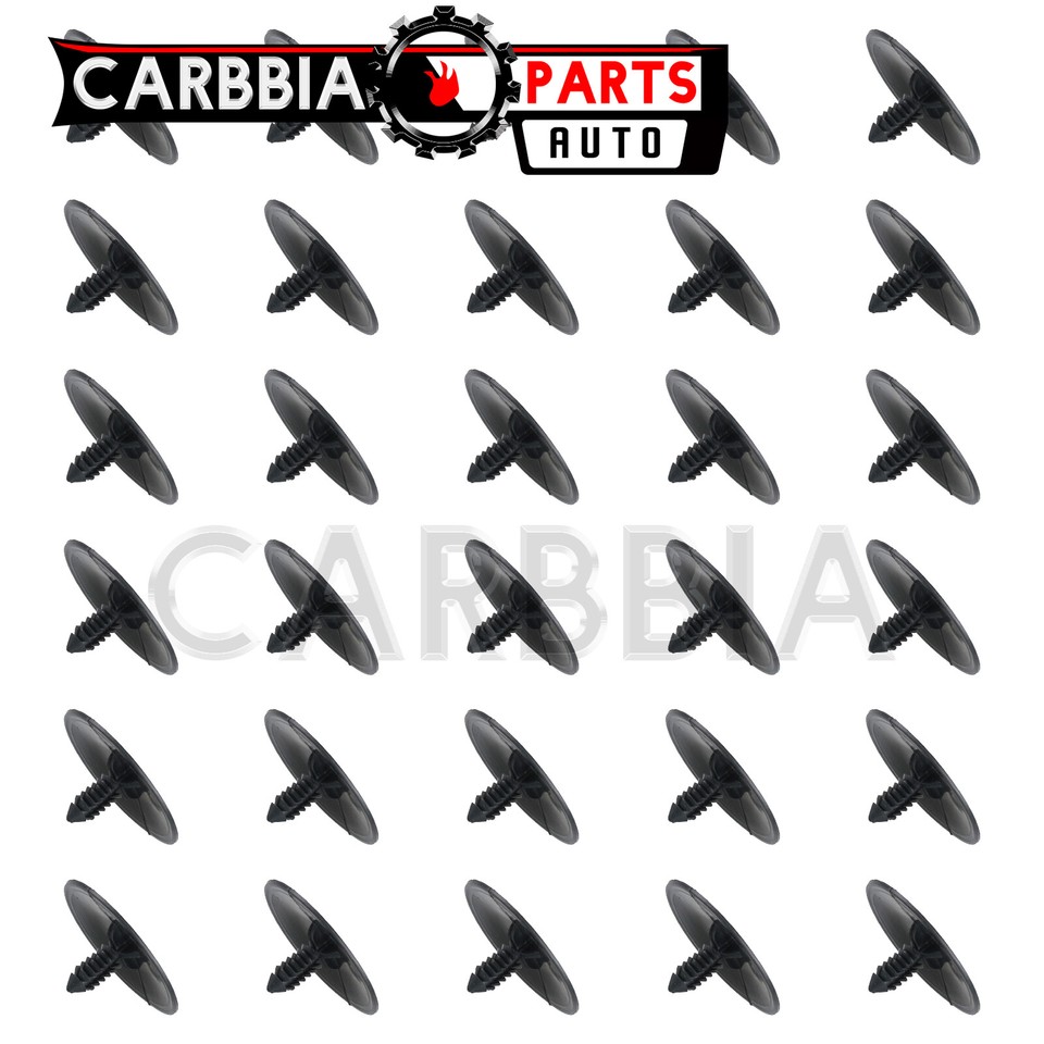 12-Pack GM Hood Insulation Retainers - Fits 1980-2017 Chevy/GM - Part #15456, Replaces 2006475