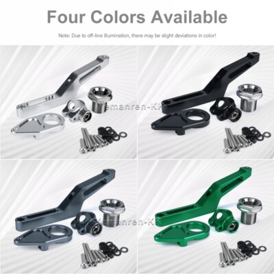 パーツ staring Steering Damper Mount For Kawasaki Ninja ZX-6R ZX 636R ZX-6R KRT