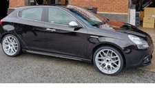 18" x 4 ROMAC CSL STYLE  STAGGERED  ALLOY WHEELS FOR BMW & MERCEDES