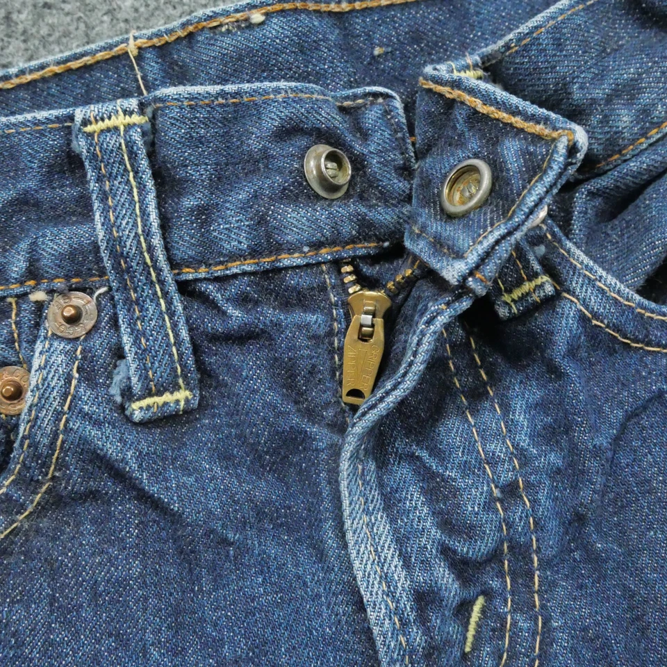 Pantalones de mezclilla vintage Levis Big E para niños pequeños talla 0 azules para niños jóvenes Foto 3 de 4
